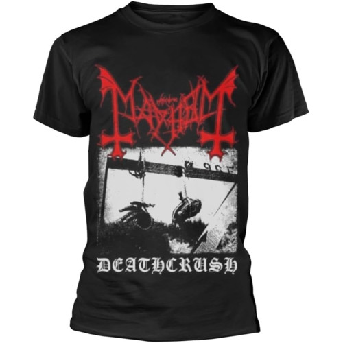 Deathcrush' T-Shirt Casual Tee Tops Cotton Tshirt Deathcrush' T-Shirt Casual Tee Tops Cotton Tshirt