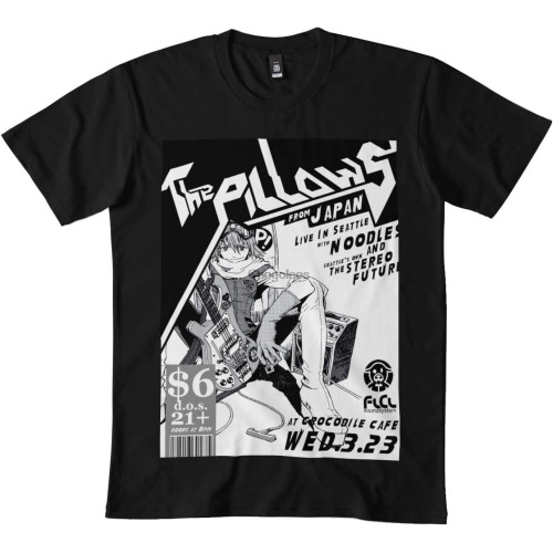 FLCL The Pillows Live DMN t-Shirt bl Black