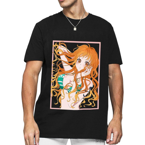 N.am.i O.n.e P.iec.e T-Shirt Baju Anime Jepang Anime Manga Anime Cool N.am.i O.n.e P.iec.e T-Shirt Baju Anime Jepang Anime Manga Anime Cool