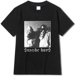 Latest American Trend Brand Hip Hop Printed Rapper West Coast Style Hip Hop Rock Fashion Y2k Black Latest American Trend Brand Hip Hop Printed Rapper West Coast Style Hip Hop Rock Fashion Y2k Black