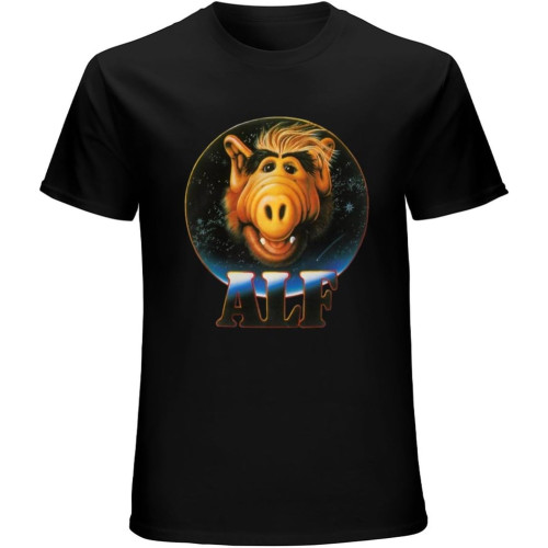Alf T-Shirt Alien Lite Fm Tv Series Retro 80'S Vintage Men's T-Shirt Unisex Tee Alf T-Shirt Alien Lite Fm Tv Series Retro 80'S Vintage Men's T-Shirt Unisex Tee