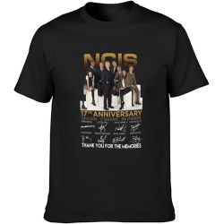 17 Anniversary 2003 2020 Thank You for Memories Characters Signature NCIS Mens T-Shirt Men's T-Shirt Unisex Tee 17 Anniversary 2003 2020 Thank You for Memories Characters Signature NCIS Mens T-Shirt Men's T-Shirt Unisex Tee