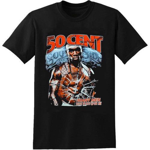 50 Cent Get Rich Or Die Tryin Mens T-Shirt Unisex Tee Men's T-Shirt Unisex Tee 50 Cent Get Rich Or Die Tryin Mens T-Shirt Unisex Tee Men's T-Shirt Unisex Tee