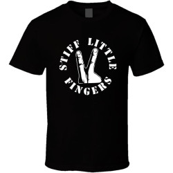 Fashion T-Shirts Stiff Little Fingers Black Fashion T-Shirts Stiff Little Fingers Black
