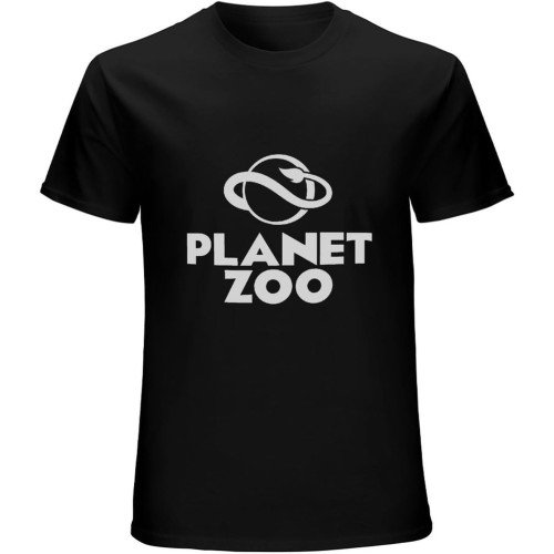 Planet Zoo Men's T-Shirt Unisex Tee Black Shirt Planet Zoo Men's T-Shirt Unisex Tee Black Shirt
