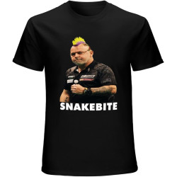 Peter Wright Snakebite Player Fan Men's T-Shirt Unisex Tee Black Shirt Peter Wright Snakebite Player Fan Men's T-Shirt Unisex Tee Black Shirt