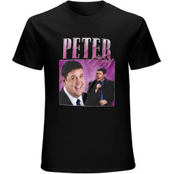 Peter Kay Appreciation Men's T-Shirt Unisex Tee Black Shirt Peter Kay Appreciation Men's T-Shirt Unisex Tee Black Shirt