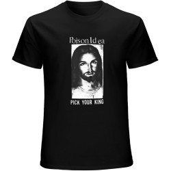 Poison IDEA Pick Your King Men's T-Shirt Unisex Tee Black Shirt