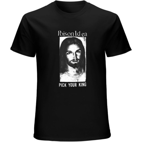 Poison IDEA Pick Your King Men's T-Shirt Unisex Tee Black Shirt