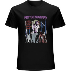 Pet Sematary Pet Sematary This is The Place Men's T-Shirt Unisex Tee Black Shirt Pet Sematary Pet Sematary This is The Place Men's T-Shirt Unisex Tee Black Shirt
