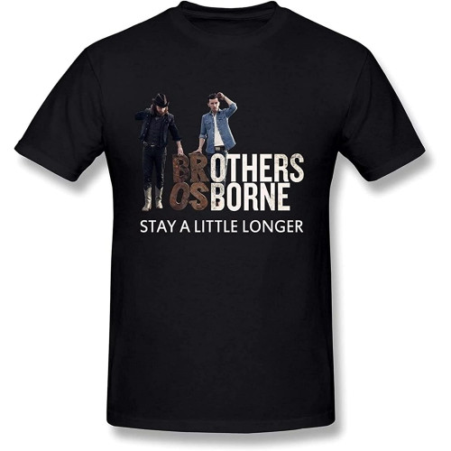 Happwan Brothers Osborne Stay A Little Longer Men's T-Shirt Happwan Brothers Osborne Stay A Little Longer Men's T-Shirt