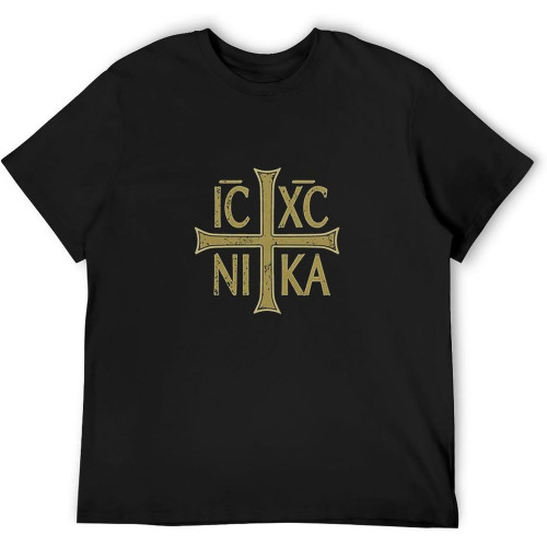 Icxc Nika Cross Christogram Orthodox T-Shirt