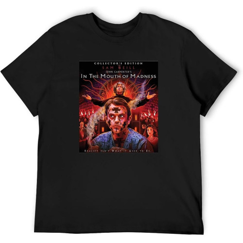 in The Mouth of Madness V3 T-Shirt Movie Poster John Carpenter in The Mouth of Madness V3 T-Shirt Movie Poster John Carpenter