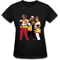 Salt N Pepa Men's Cotton T-Shirt Black Shirt Top Tee
