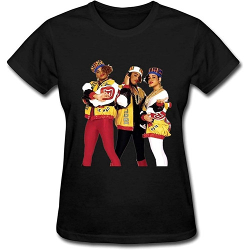 Salt N Pepa Men's Cotton T-Shirt Black Shirt Top Tee Salt N Pepa Men's Cotton T-Shirt Black Shirt Top Tee