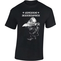 Satanic Warmaster Werewolf Worms Horna True Finnish Metal Orlok Men's Cotton T-Shirt Black Shirt Top Tee