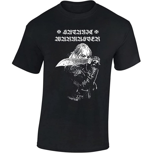 Satanic Warmaster Werewolf Worms Horna True Finnish Metal Orlok Men's Cotton T-Shirt Black Shirt Top Tee Satanic Warmaster Werewolf Worms Horna True Finnish Metal Orlok Men's Cotton T-Shirt Black Shirt Top Tee