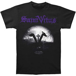 Saint Vitus Blessed Night Men's Cotton T-Shirt Black Shirt Top Tee Saint Vitus Blessed Night Men's Cotton T-Shirt Black Shirt Top Tee