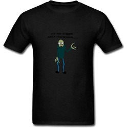 Salad Fingers Men's Cotton T-Shirt Black Shirt Top Tee Salad Fingers Men's Cotton T-Shirt Black Shirt Top Tee