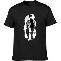 Roxette Men's Cotton T-Shirt Black Shirt Top Tee