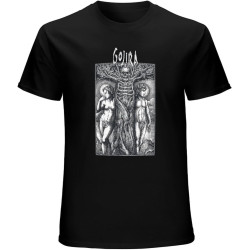 Men' Gojira Band Tee Concert Men Black Cotton T-Shirt Black