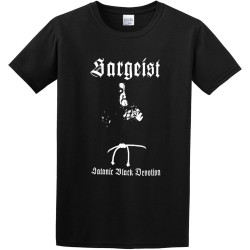 Sargeist Satanic Black Devotion Men's Cotton T-Shirt Black Shirt Top Tee Sargeist Satanic Black Devotion Men's Cotton T-Shirt Black Shirt Top Tee
