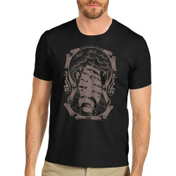 Sailors Spiced Rum Distress Men's Cotton T-Shirt Black Shirt Top Tee Sailors Spiced Rum Distress Men's Cotton T-Shirt Black Shirt Top Tee