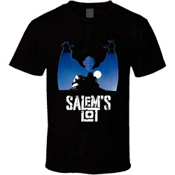 Salem'S Lot Vampire Horror Movie Book Men's Cotton T-Shirt Black Shirt Top Tee Salem'S Lot Vampire Horror Movie Book Men's Cotton T-Shirt Black Shirt Top Tee