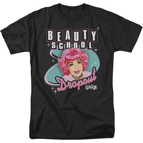 Rocky Grease Movie Beauty School Dropout Men's Cotton T-Shirt Black Shirt Top Tee Rocky Grease Movie Beauty School Dropout Men's Cotton T-Shirt Black Shirt Top Tee