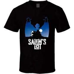 Salem'S Lot Movie Poster Men's Cotton T-Shirt Black Shirt Top Tee Salem'S Lot Movie Poster Men's Cotton T-Shirt Black Shirt Top Tee