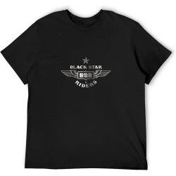 Unisex T-Shirt Blackstar Riders BSR Black Unisex T-Shirt Blackstar Riders BSR Black