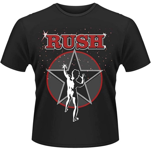 Rush 2112 Men's Cotton T-Shirt Black Shirt Top Tee