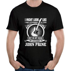Men's John T-Shirts Prine T-Shirts Short Sleeve