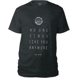 Chris No One Sings Like You Cornell Mens Top T-Shirt Chris No One Sings Like You Cornell Mens Top T-Shirt