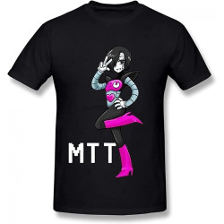Black Tee Ike3H7 Mettoton Undertole Summer Men T-Shirt