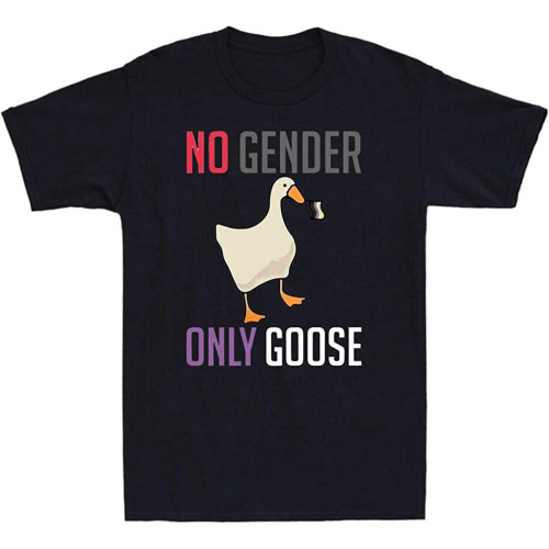 Short Sleeve?No Gender Only Goose Funny Duck Goose Pattern Gaming Men'S T-Shirt Cotton Tee?Top Short Sleeve?No Gender Only Goose Funny Duck Goose Pattern Gaming Men'S T-Shirt Cotton Tee?Top