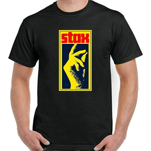 Stax Records Music Label T-Shirt Graphic Tee for Men Stax Records Music Label T-Shirt Graphic Tee for Men