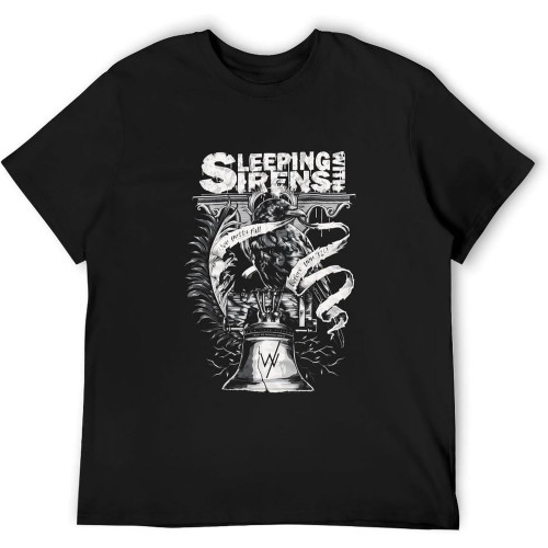Fashion Sleeping with Sirens You Gotta Fall Men T-Shirt Black Fashion Sleeping with Sirens You Gotta Fall Men T-Shirt Black