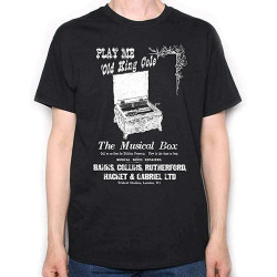 Genesis Men T Shirt Musical Box Prog Rock Tee Genesis Men T Shirt Musical Box Prog Rock Tee
