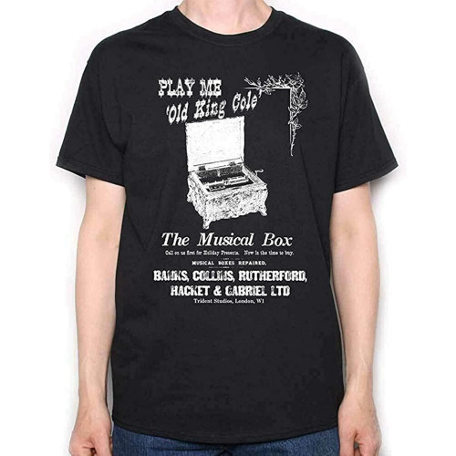 Genesis Men T Shirt Musical Box Prog Rock Tee