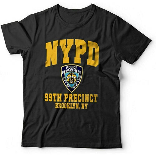 Short Sleeve Brooklyn 99 Precinct Badge Mens T Shirt Unisex - Funny, Comedy, Nine-Nine, Samberg Shirt
