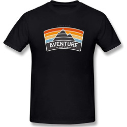 Adventure is Out There Outdoor Nature Short-Sleeve Unisex Mens T Shirt 100% Cotton Adventure is Out There Outdoor Nature Short-Sleeve Unisex Mens T Shirt 100% Cotton