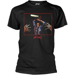Chainsaw by Evil Dead 2 Men T-Shirt Quality Horror Chainsaw by Evil Dead 2 Men T-Shirt Quality Horror