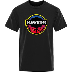 Hawkins Printing T-Shirt Mens Tees Unisex Shirt