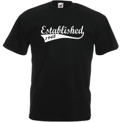 Established in 1945 Birthday Idea Men's T-Shirt