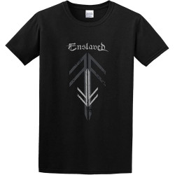 Enslaved 'Rune Cross' T-Shirt Graphic Top Printed Shirt for Mens Enslaved 'Rune Cross' T-Shirt Graphic Top Printed Shirt for Mens