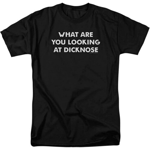 Teen Wolf Dicknose T-Shirt - Through Mens T Shirt 100% Cotton Teen Wolf Dicknose T-Shirt - Through Mens T Shirt 100% Cotton