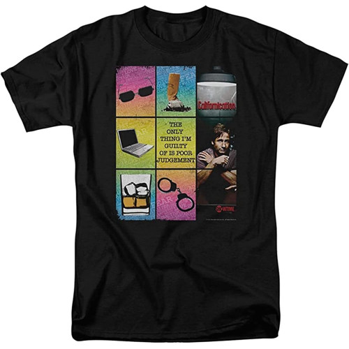 Californication Tv Show Hank Moody Quote Poor Judgement T-Shirt