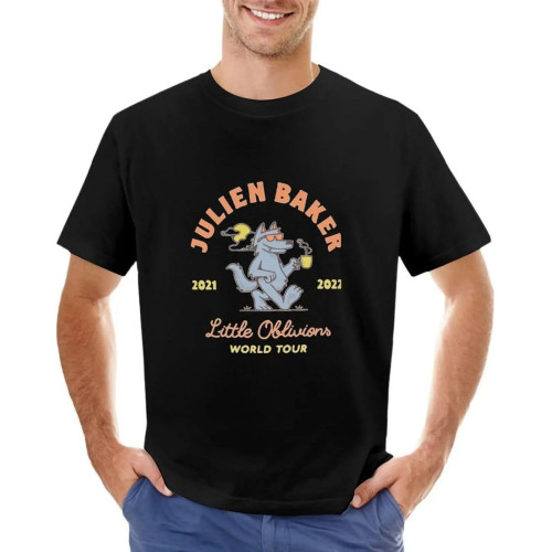Julien-Baker-T-Shirt-Custom-t-Shirts-Summer-Clothes-Customized-t-Shirts-Men-Clothes Black Julien-Baker-T-Shirt-Custom-t-Shirts-Summer-Clothes-Customized-t-Shirts-Men-Clothes Black
