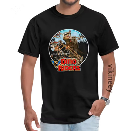 Dino Riders Top T-Shirts Maltese Sleeve Design Man Summer_Autumn T Shirt Design T Shirt O Neck Pure Sans Black Dino Riders Top T-Shirts Maltese Sleeve Design Man Summer_Autumn T Shirt Design T Shirt O Neck Pure Sans Black